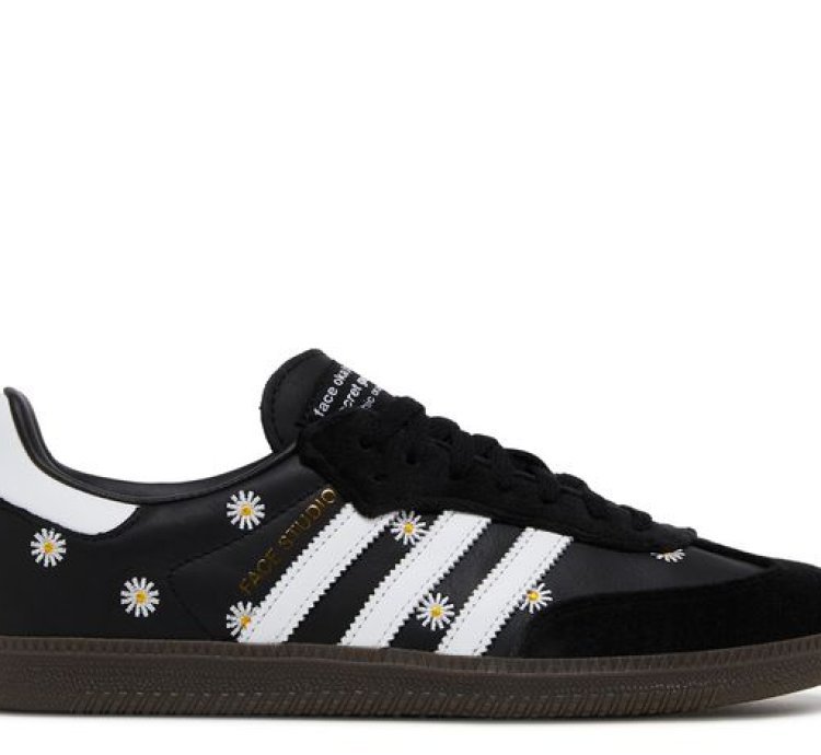 adidas Atmos FACE Samba OG Embroidered Daisies - H03848