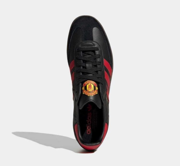 adidas MU ball Samba Team Black Real Red - HQ7030