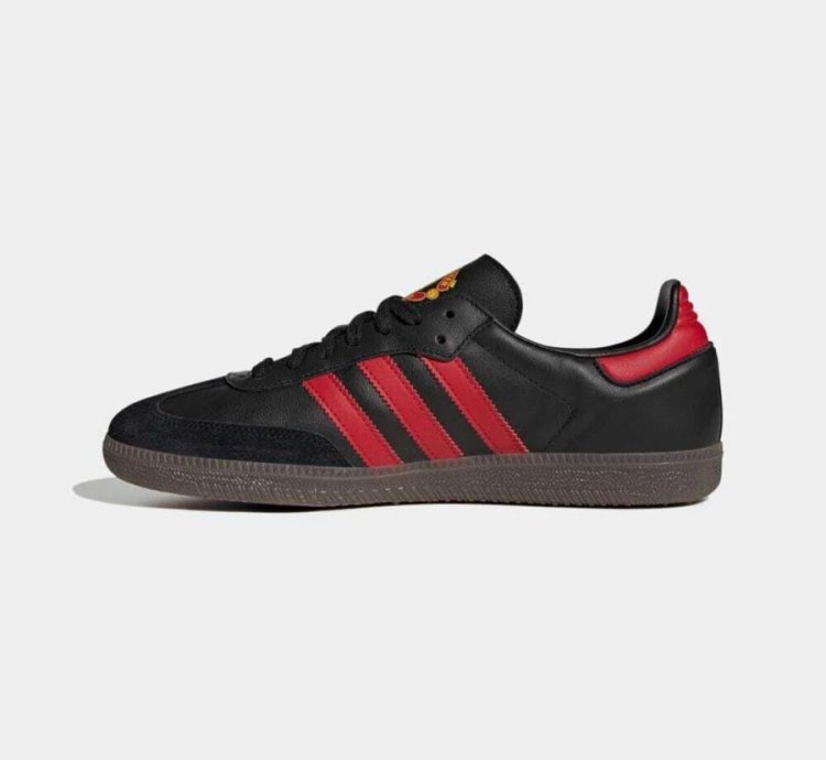 adidas MU ball Samba Team Black Real Red - HQ7030