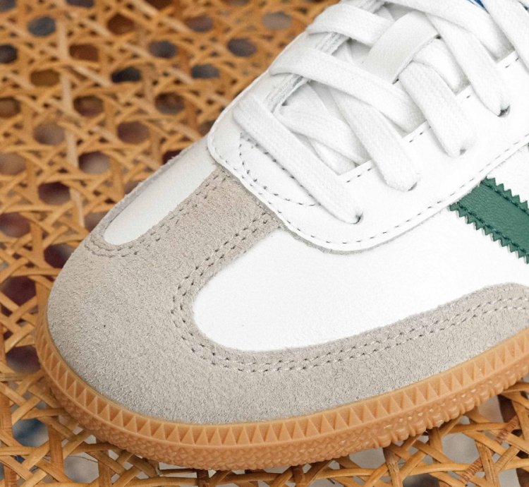 adidas Samba OG White Collegiate Green Gum - IE3437