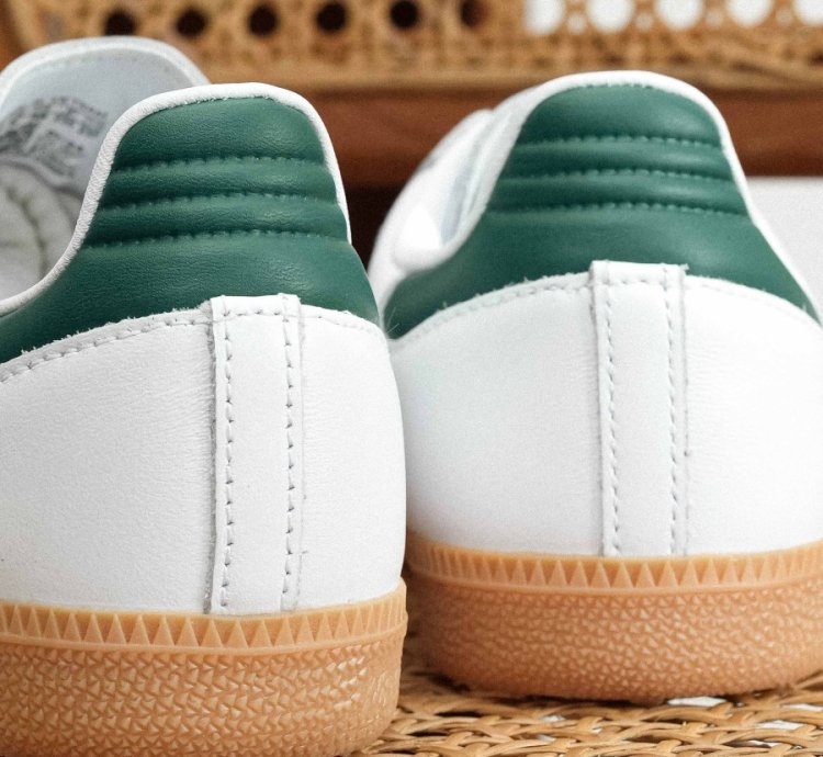 adidas Samba OG White Collegiate Green Gum - IE3437