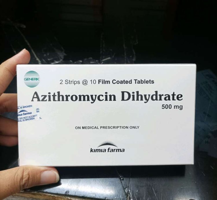 AZITHROMYCINN DIHYDRATE 500MG