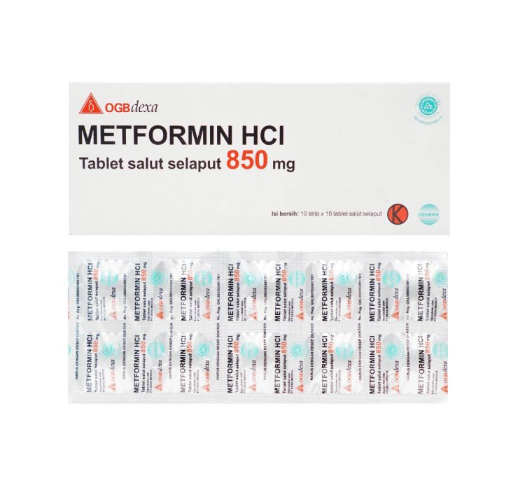 METFORMINN HCI TABLET 850 Mg