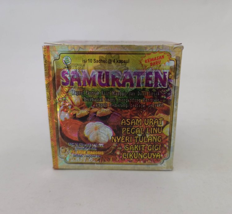 Samuraten Capsules Effective Overcome Sciatica Gout Rheumatism