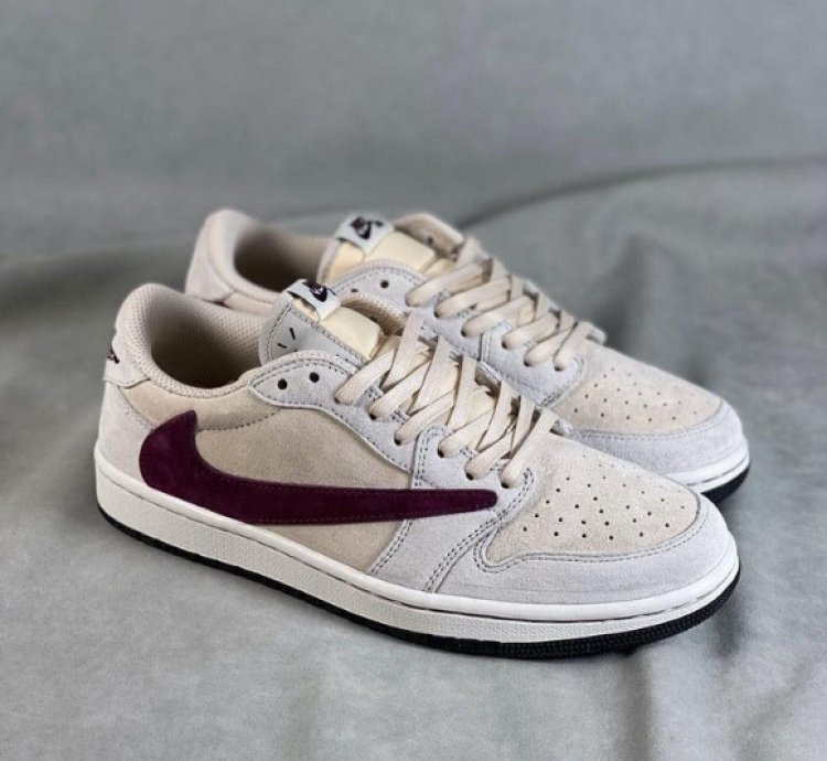 Travis Scott x Fragment x Air Jordan 1 Low OG DM7866-888