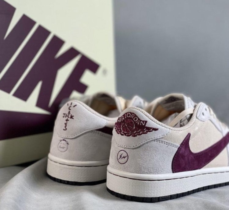 Travis Scott x Fragment x Air Jordan 1 Low OG DM7866-888