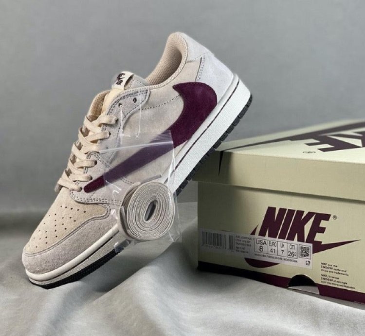 Travis Scott x Fragment x Air Jordan 1 Low OG DM7866-888