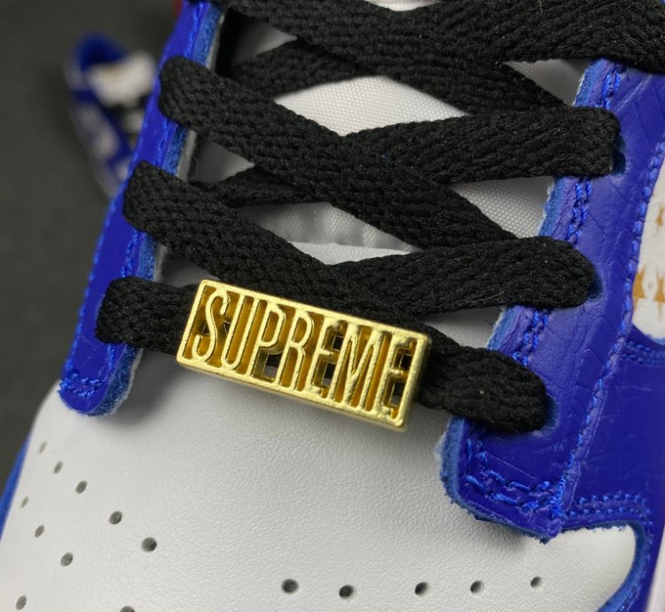 Nike Air SB Dunk Low Supreme Stars Hyper Royal