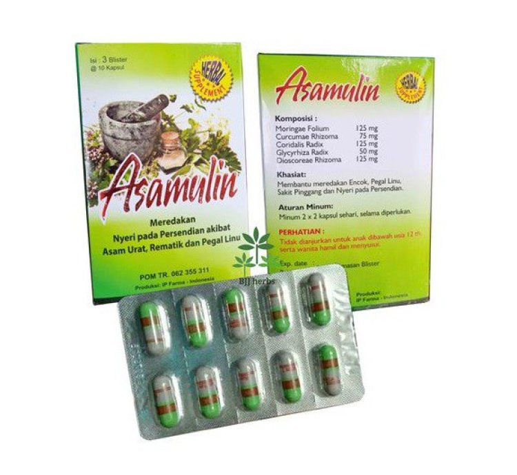 Asamulin Original For Gout Herbal