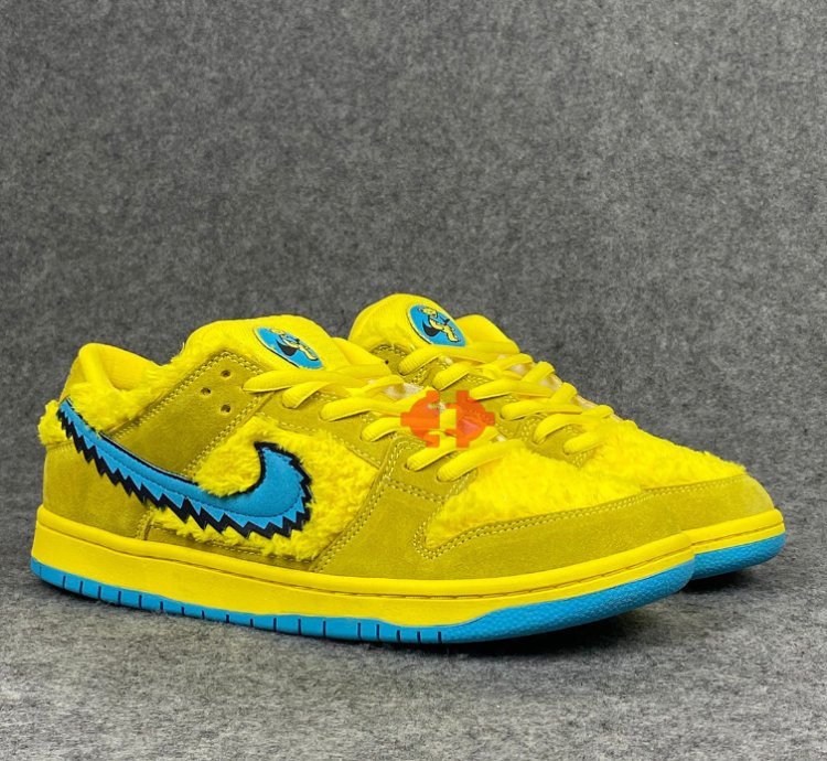 Nike SB Dunk Low Grateful Dead Bears Opti Yellow