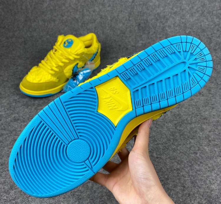 Nike SB Dunk Low Grateful Dead Bears Opti Yellow