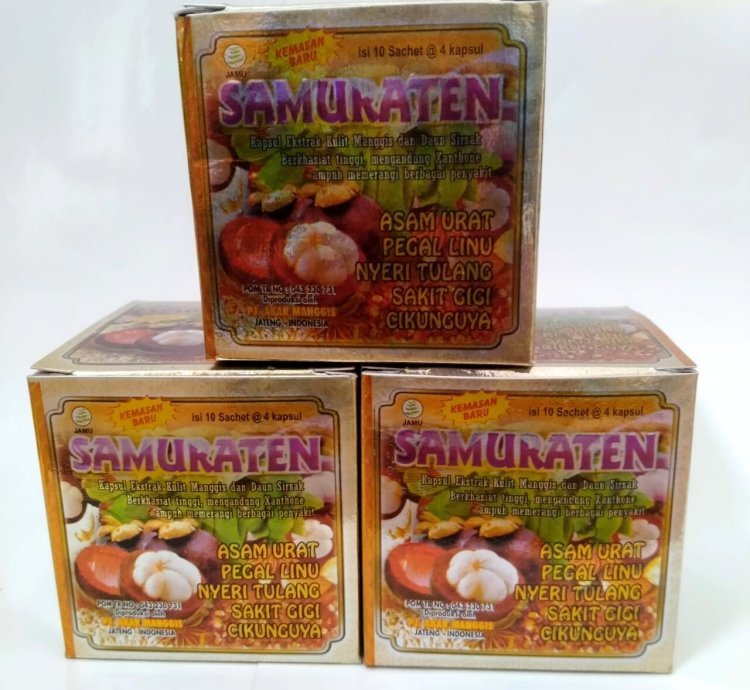 Samuraten Capsules Effective For Sciatica Gout Rheumatism