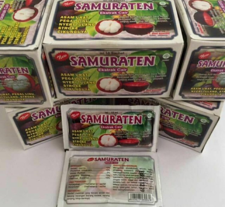 Samuraten Capsules Effective For Sciatica Gout Rheumatism