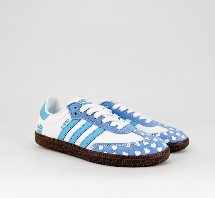 adidas OG Samba x CDG Play White Blue