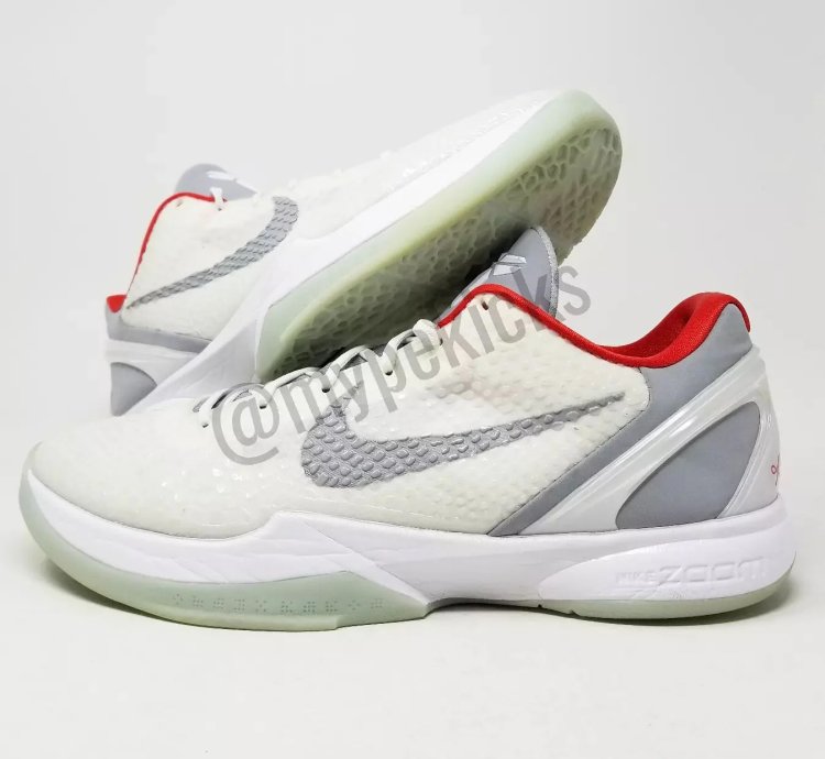 Nike Kobe 6 Protro - PJ Tucker PE - Platinum Milwaukee 