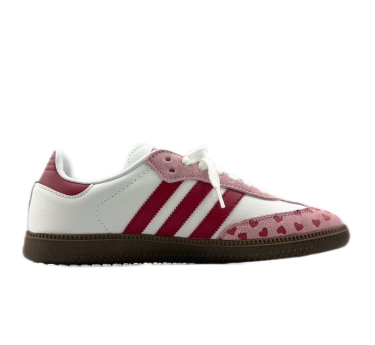 CDG Play x adidas OG Samba White Pink