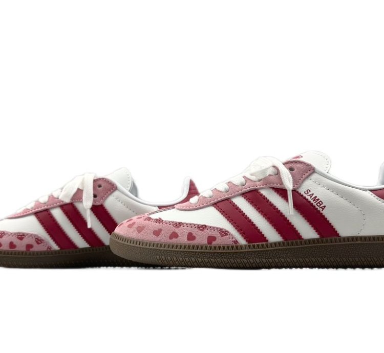 CDG Play x adidas OG Samba White Pink