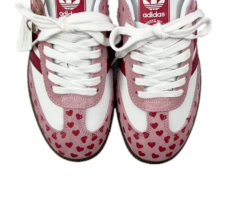 CDG Play x adidas OG Samba White Pink