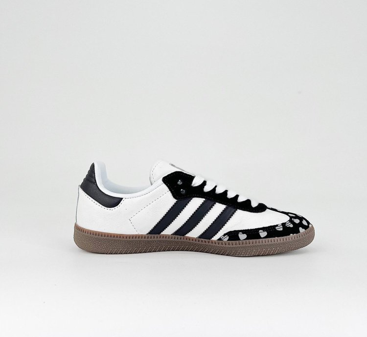 CDG Play x adidas OG Samba White Black