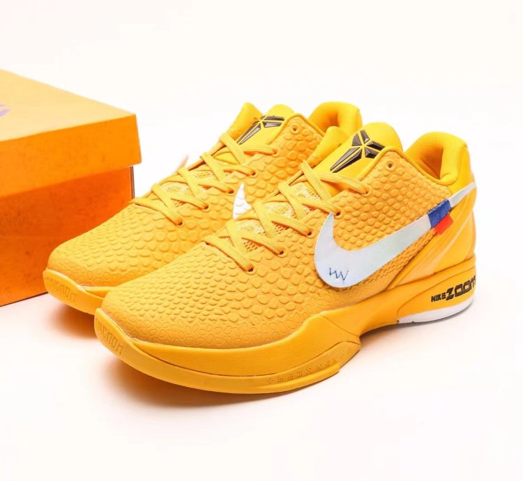 Nike Kobe 6 OFF-WHITE Yellow
