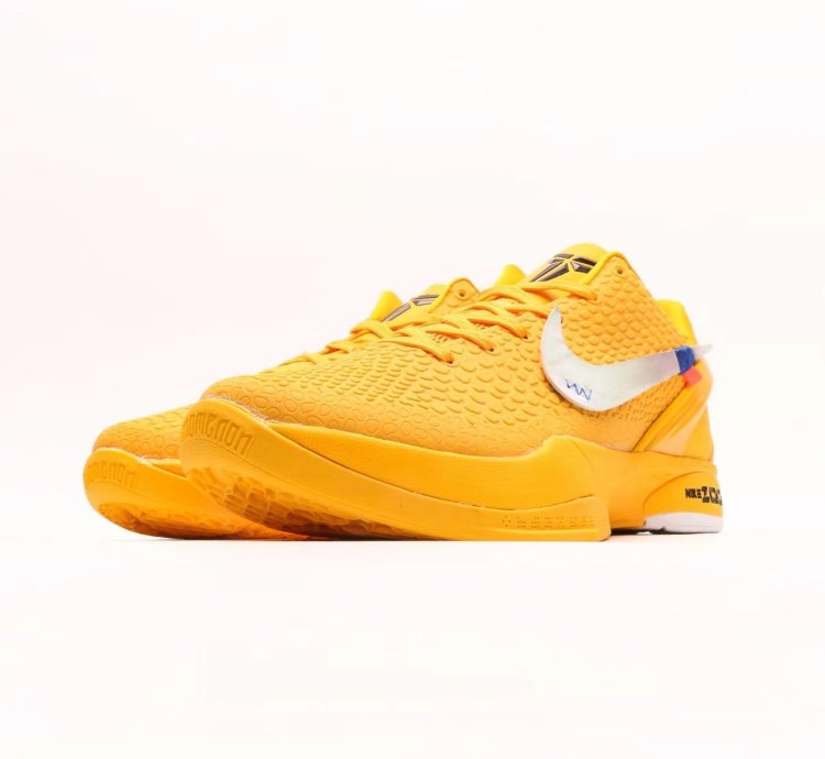 Nike Kobe 6 OFF-WHITE Yellow
