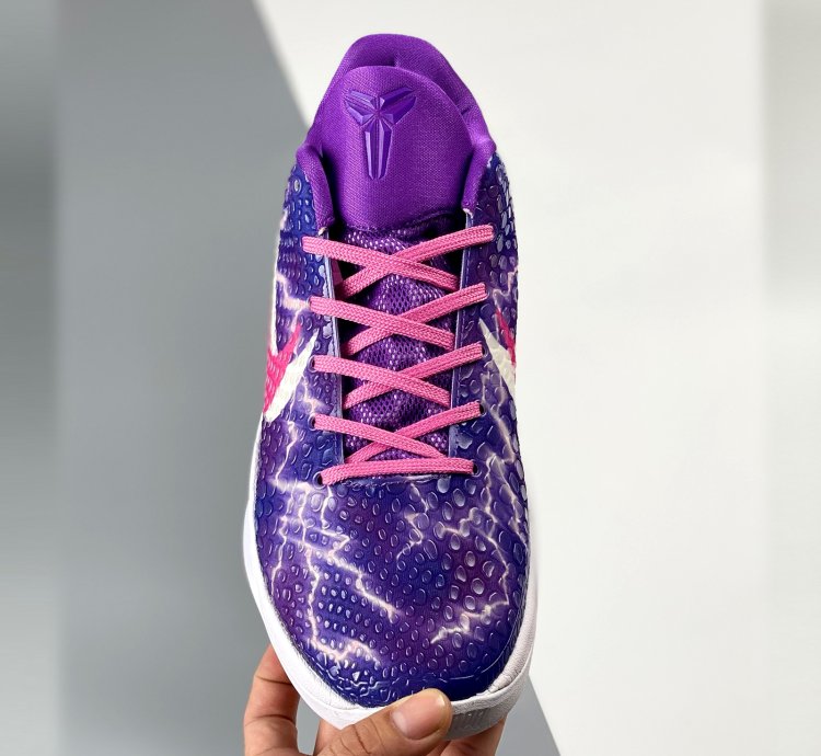 Nike Kobe 6 Lightning Purple Pink White Silver