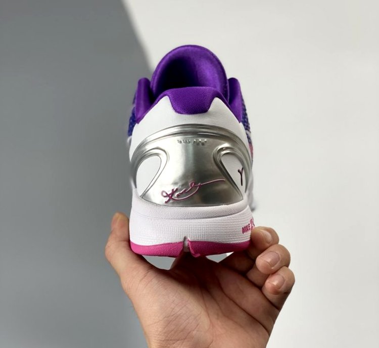 Nike Kobe 6 Lightning Purple Pink White Silver