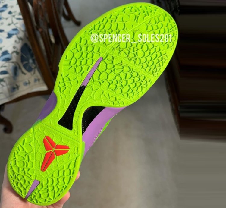 Nike Kobe 6 ' Cheetah ' Purple Green