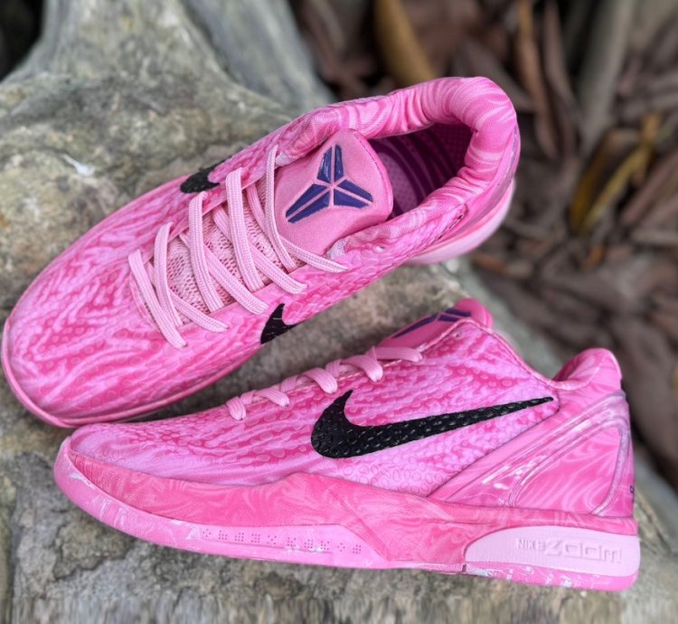 Nike Kobe 6 Protro ' Aunt Pearl ' Rose Pink