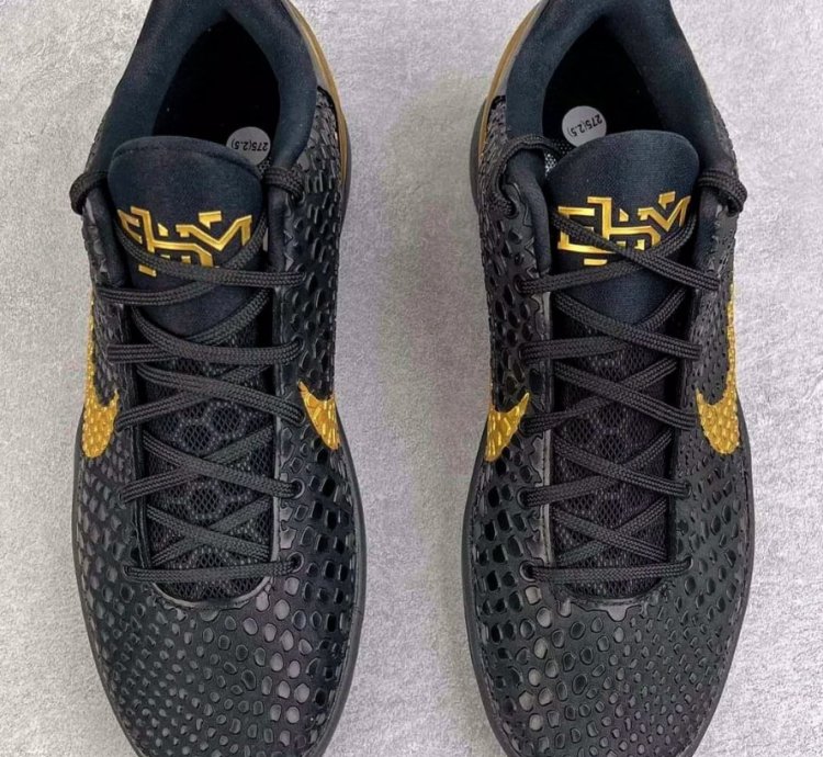Nike Kobe 6 BHM Black Gold - 429659-011