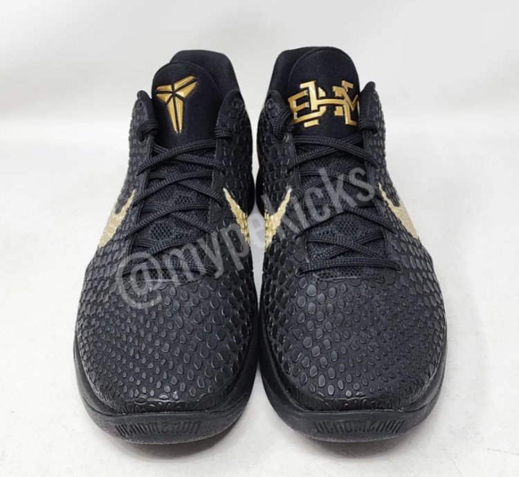 Nike Kobe 6 BHM Black Gold - 429659-011