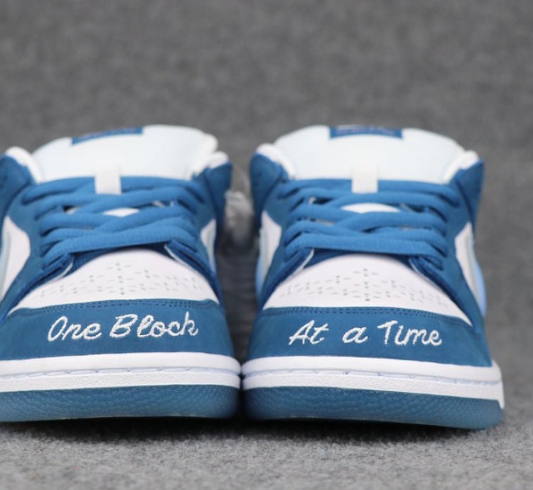 SB Dunk Low Born X Raised One Block At A Time