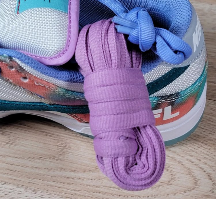 Nike x Futura Laboratories SB Dunk Low Bleached Aqua