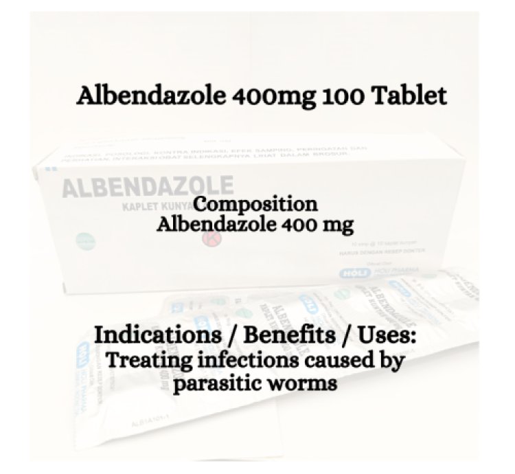 Albendazole 400 mg Anthelmintic For Treat infections