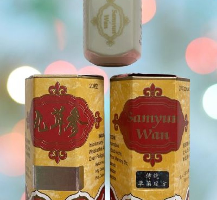 Samyun Wan Chinese Herbal Capsule 100% Original Guarante 8 BOX