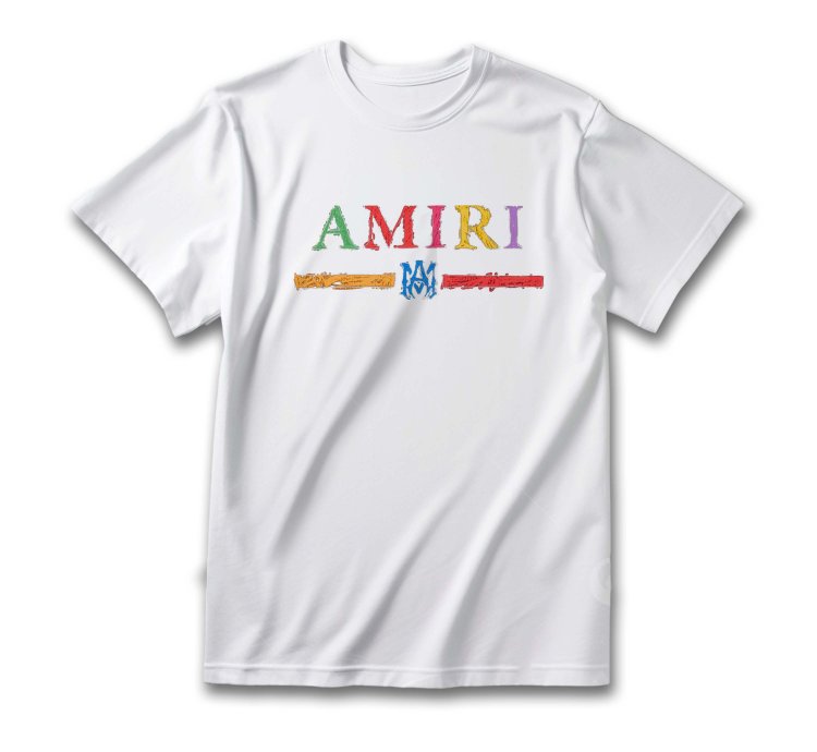 Amiri Kids  Logo Men Shirt Size USA