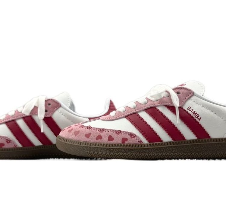 CDG Play x adidas OG Samba White Pink