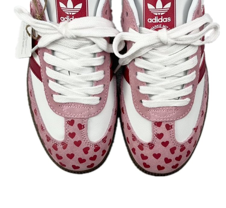 CDG Play x adidas OG Samba White Pink