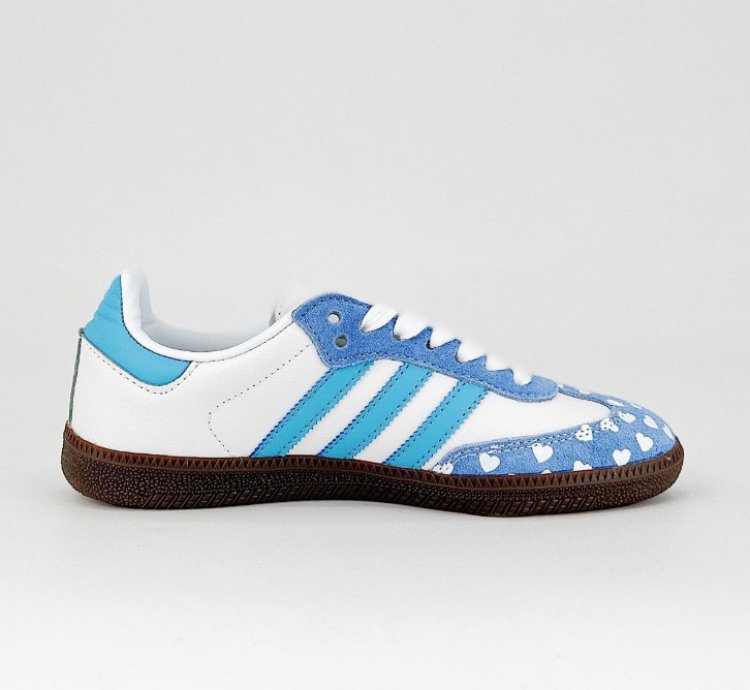 adidas OG Samba x CDG Play White Blue