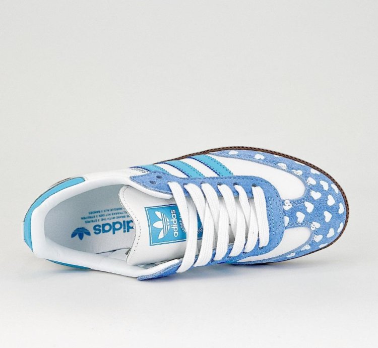 adidas OG Samba x CDG Play White Blue