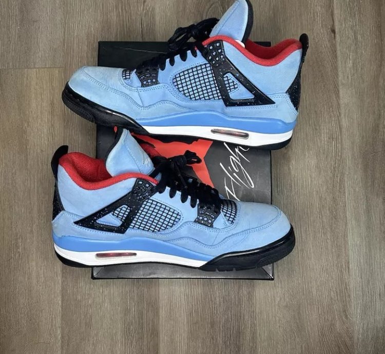 Air Jordan 4 Retro x Travis Scott Mid Cactus Jack (308497-406)