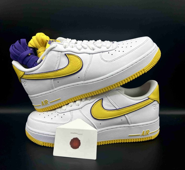 Nike Kobe Bryant x Air Force 1 Low Retro QS 'Lakers Home' FZ1151-100