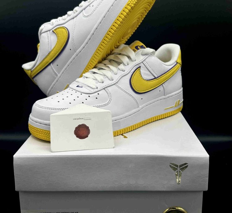 Nike Kobe Bryant x Air Force 1 Low Retro QS 'Lakers Home' FZ1151-100