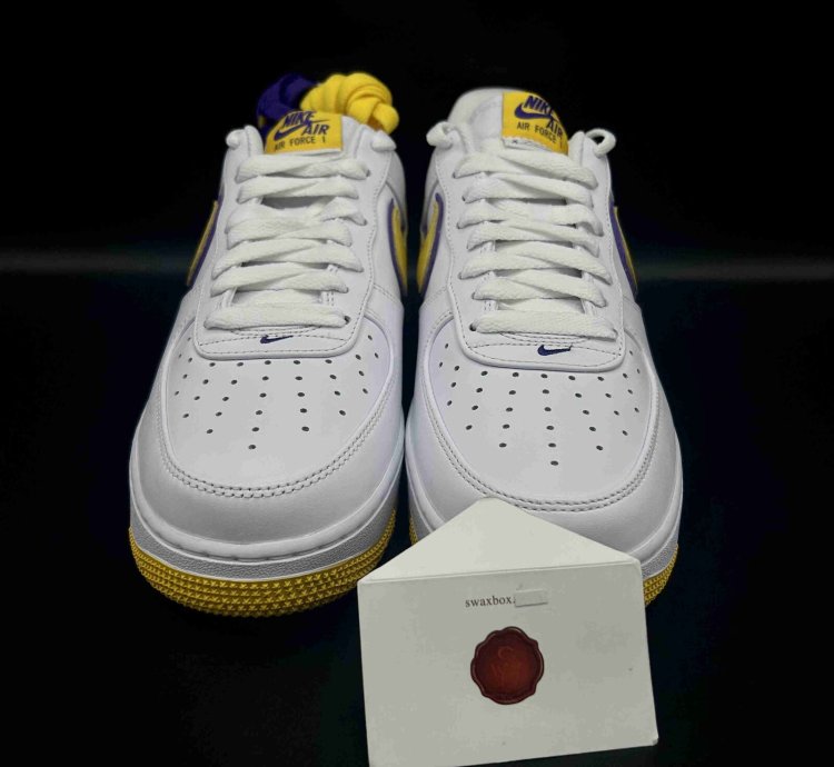 Nike Kobe Bryant x Air Force 1 Low Retro QS 'Lakers Home' FZ1151-100