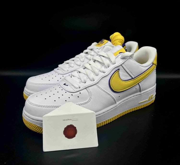 Nike Kobe Bryant x Air Force 1 Low Retro QS 'Lakers Home' FZ1151-100