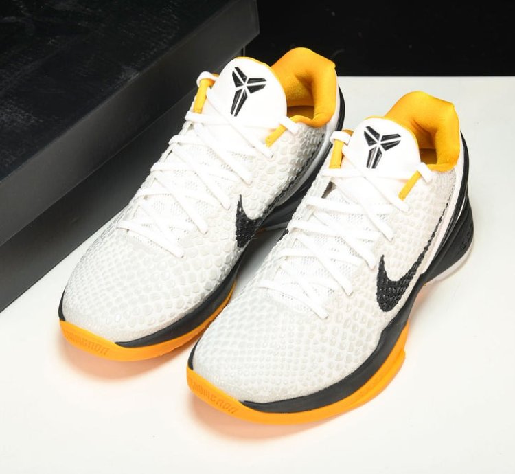 Kobe 6 Protro Playoff Pack White Del Sol