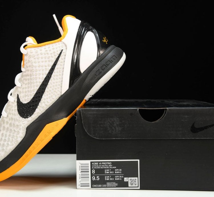 Kobe 6 Protro Playoff Pack White Del Sol