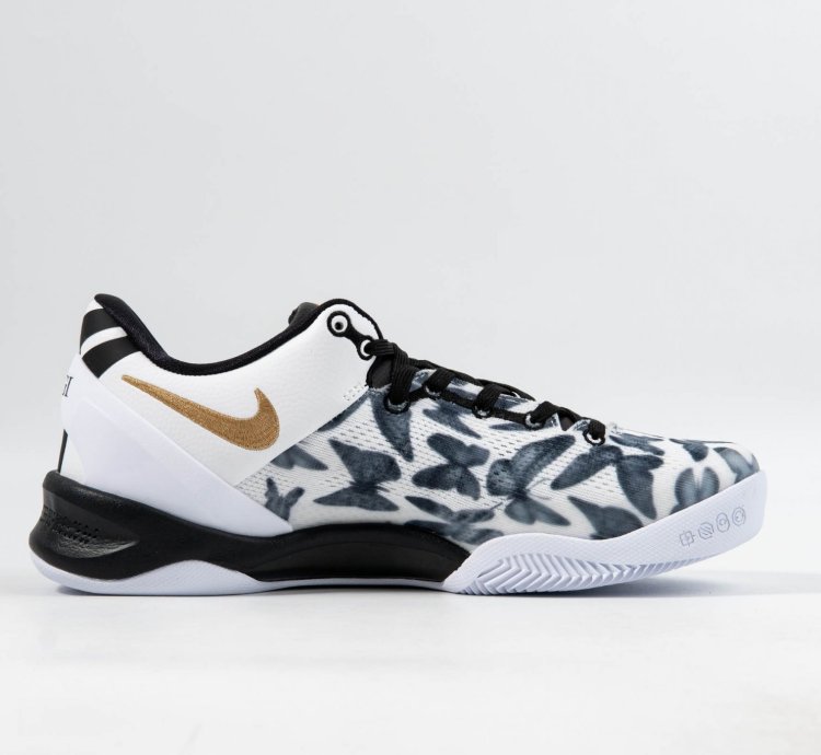 Kobe 8 Protro White Metallic Gold