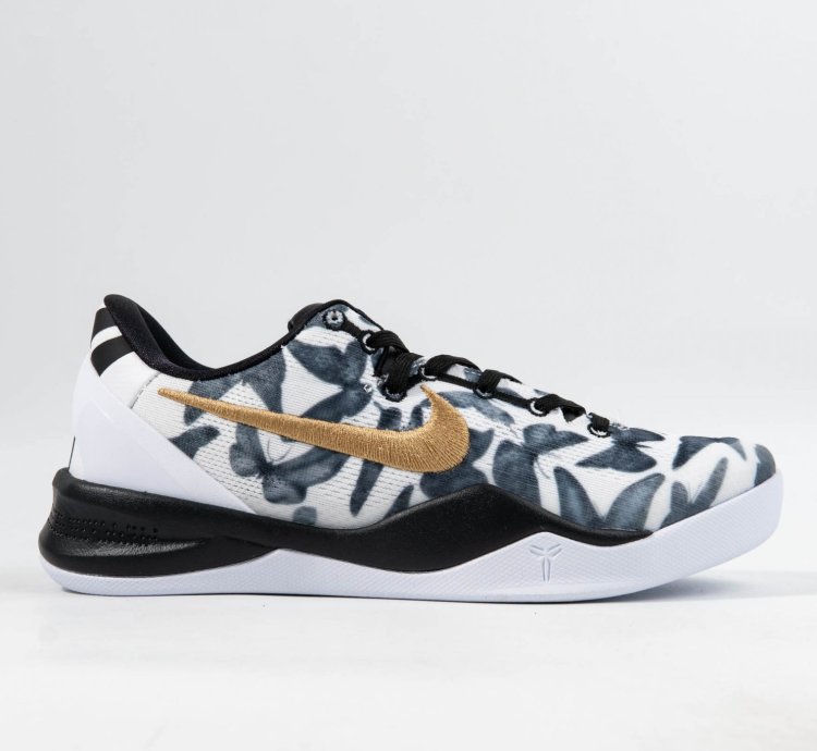 Kobe 8 Protro White Metallic Gold