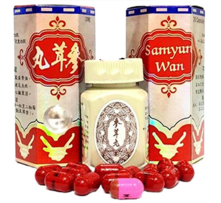 Samyun Wan Original Herbal Capsule 3 Box